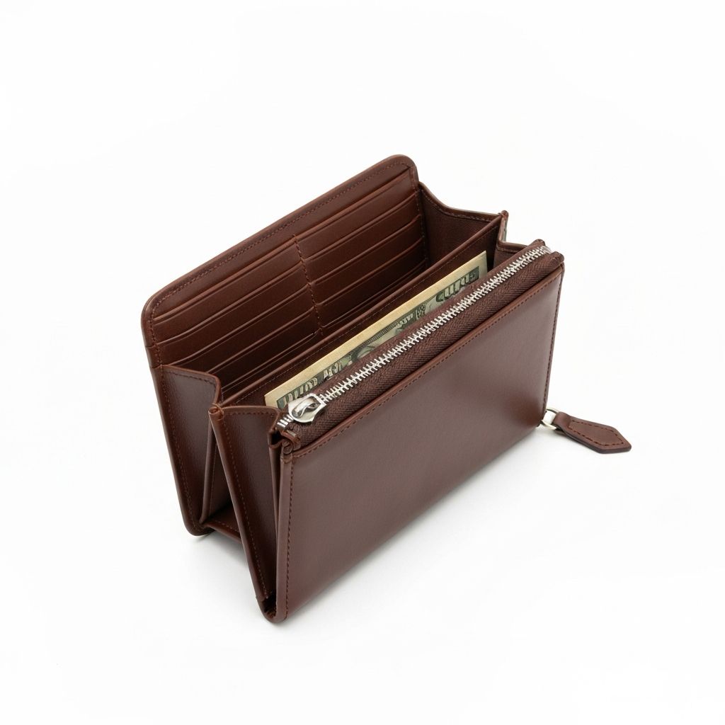 Premium Zip-Around Wallet